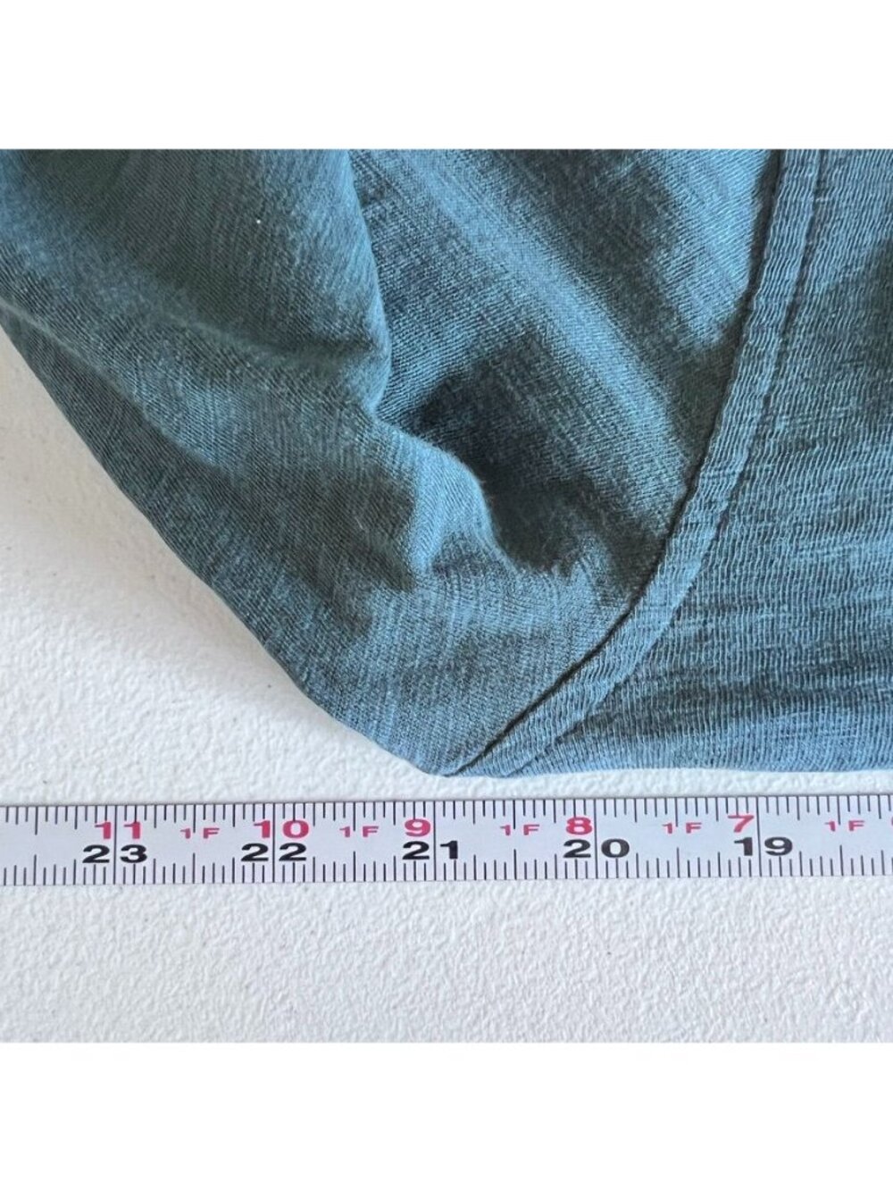 Vince Shirt Mens L Forest Green Long Sleeve Henley 100% Cotton Slub Knit Preppy - Picture 8 of 15